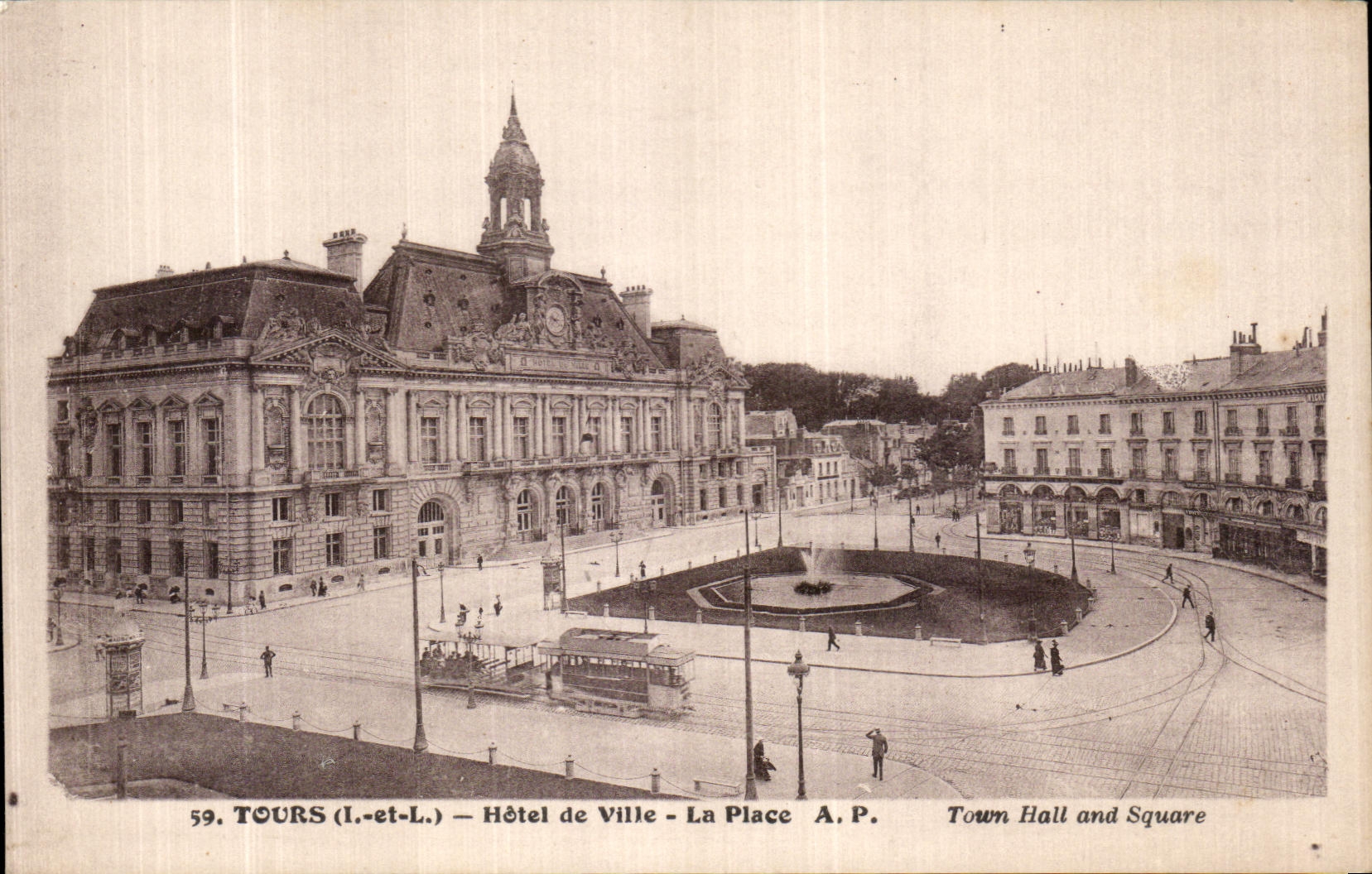 CPA Tours L Hotel de Ville La Place