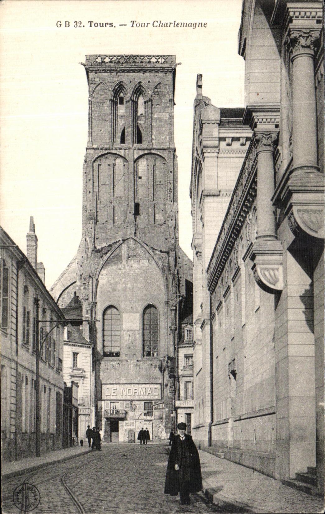 CPA Tours Tour Charlemagne 