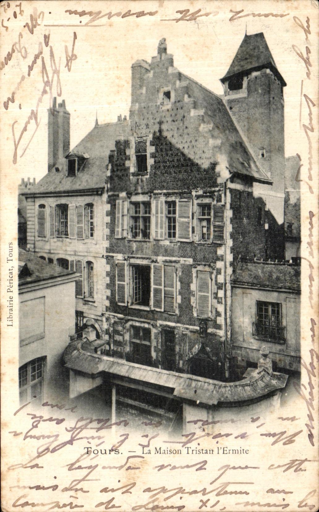 CPA Tours La Maison de Tristan l Hermite 