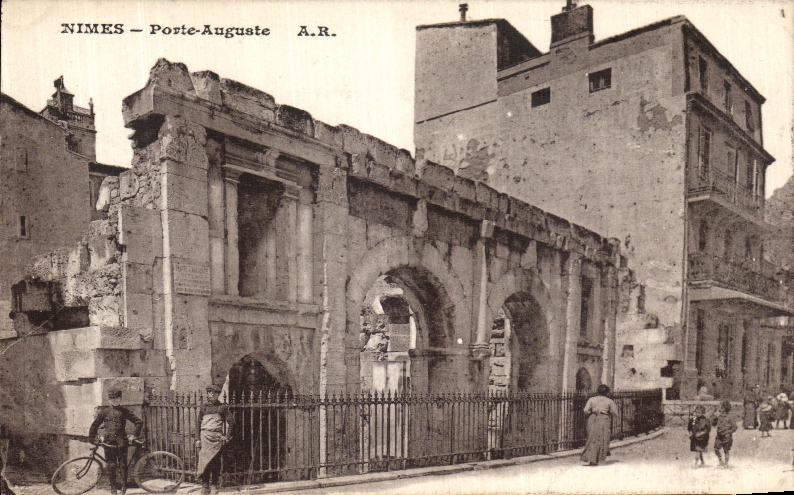 CPA Nimes Povte Auguste 