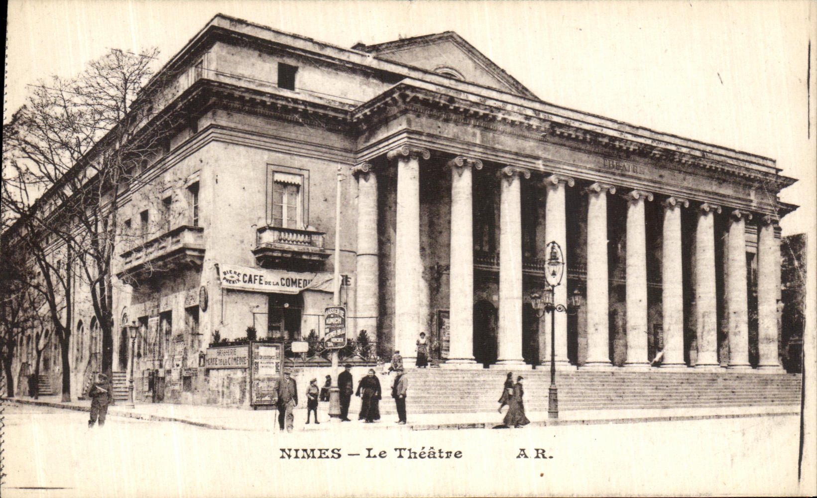 CPA Nimes Le Theatve