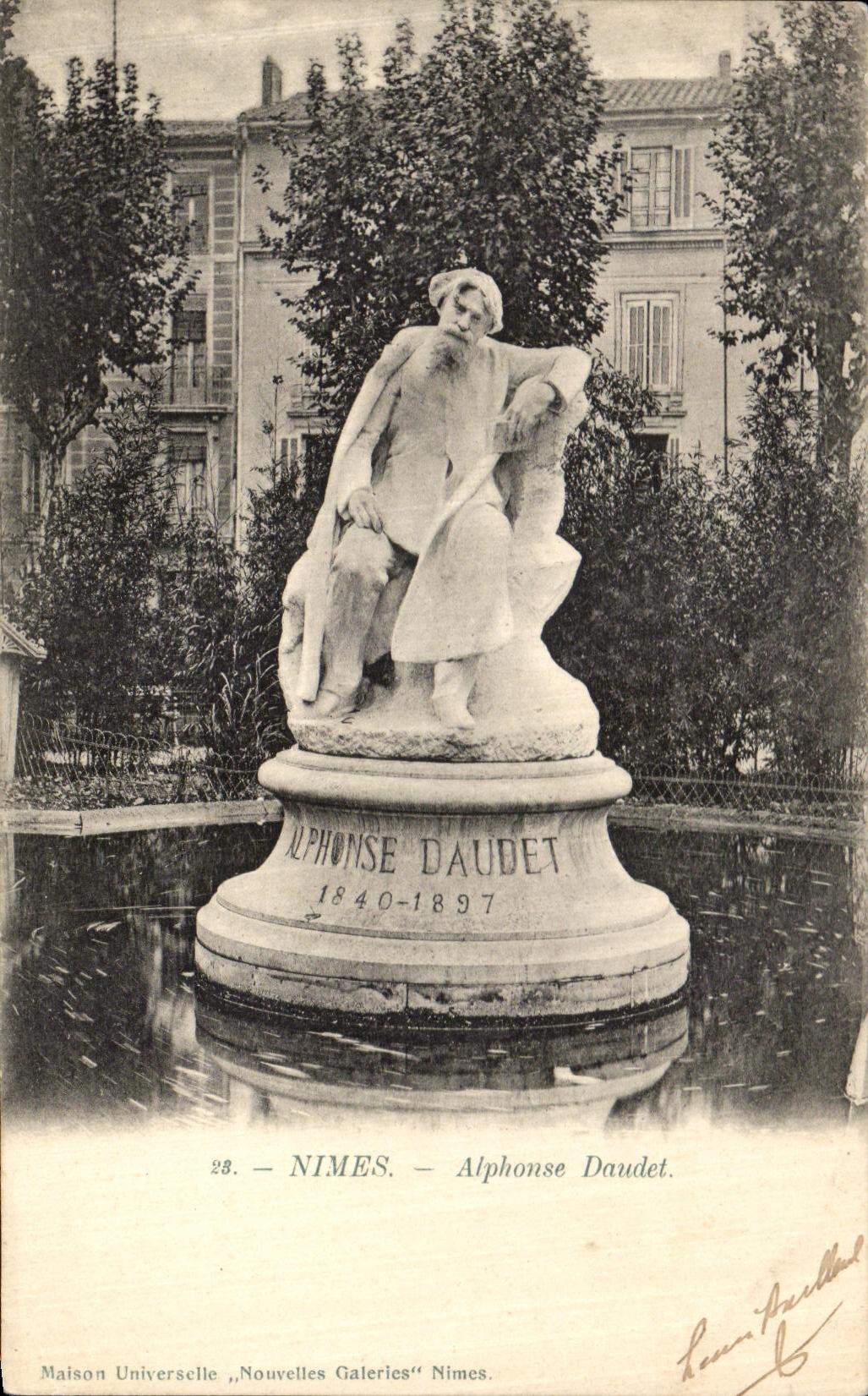 CPA Nimes Alphonse Daudet