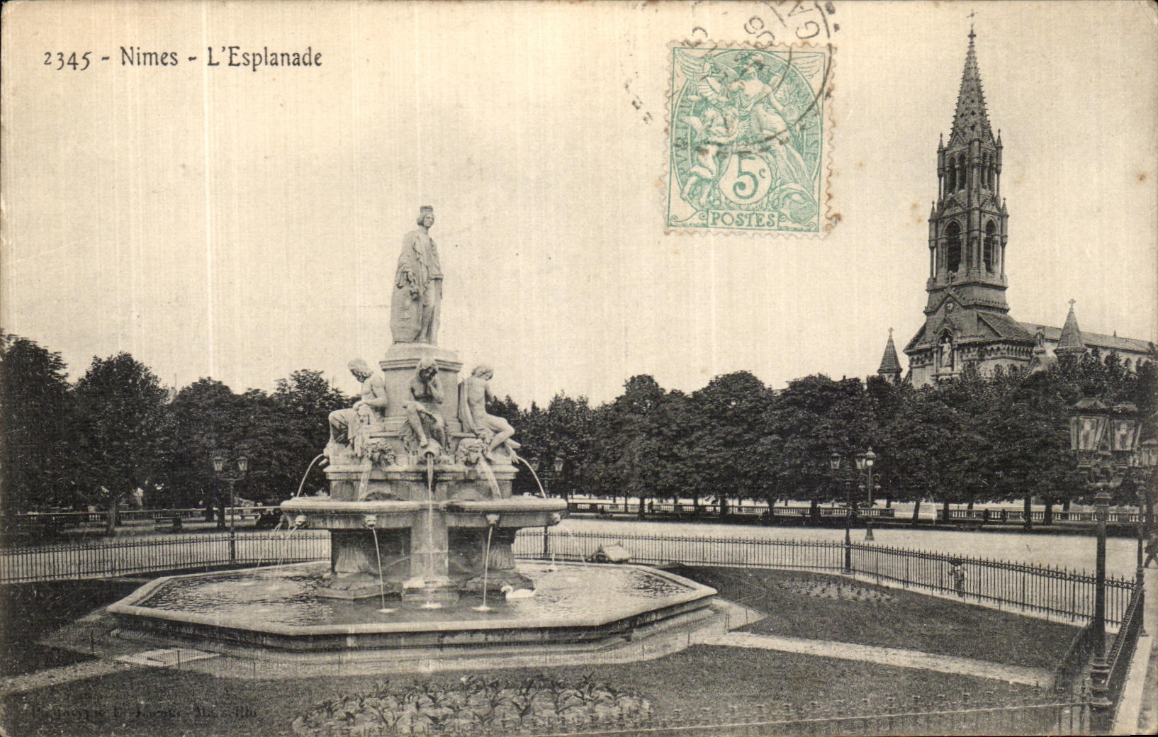 CPA Nimes L Esplanade