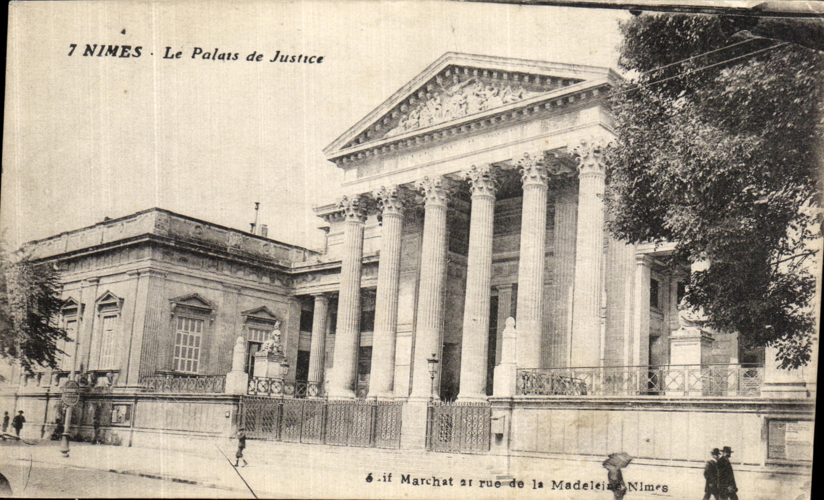 CPA Nimes Le palais de Justice