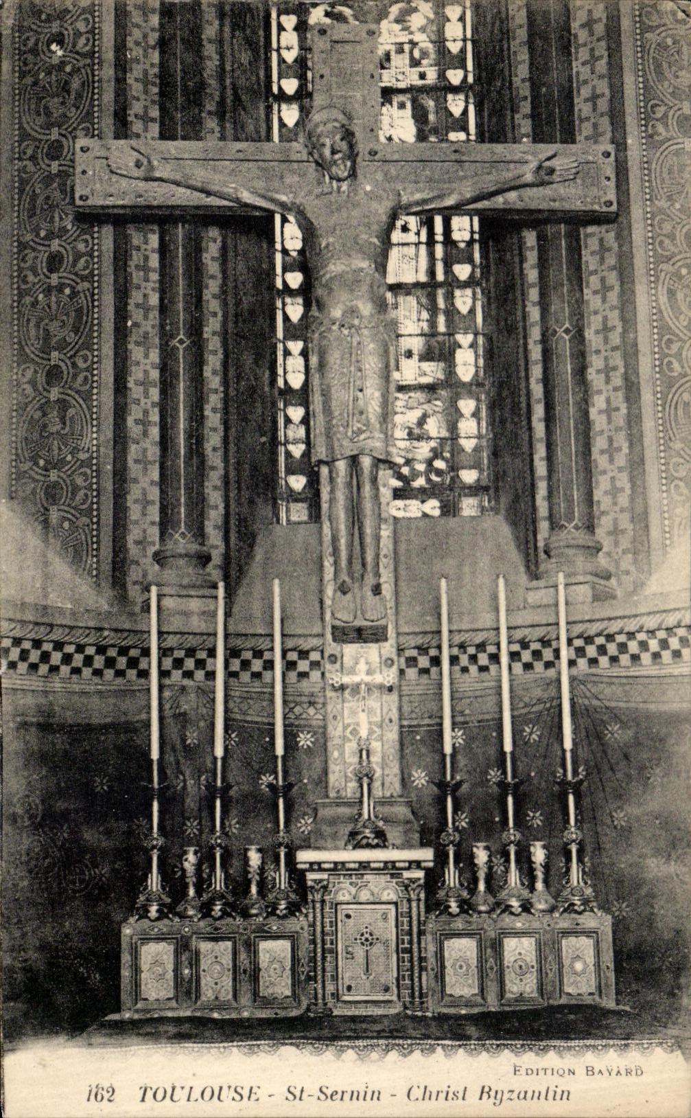 CPA Toulouse St Sernin Christ Byzantin Christ