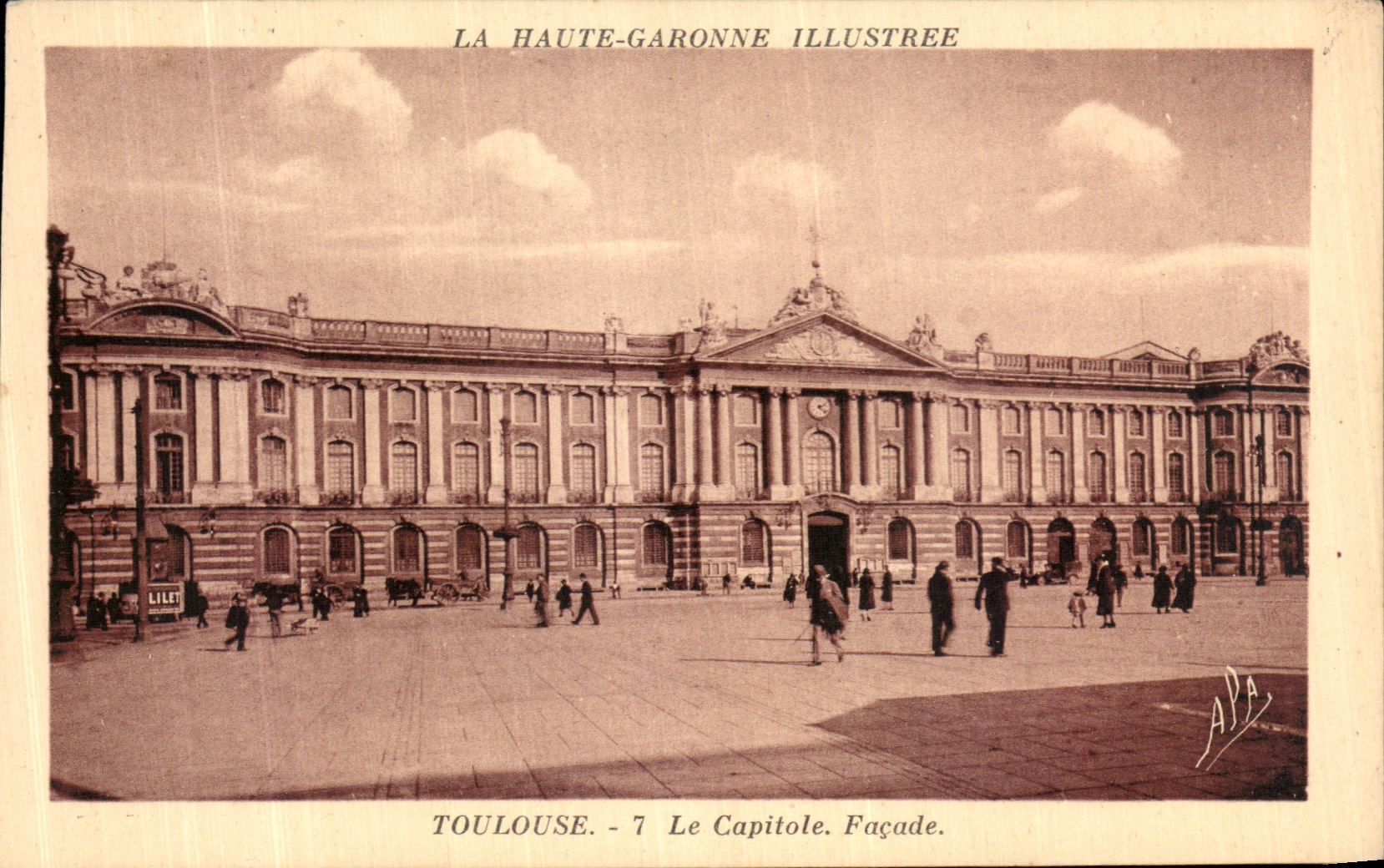 CPA Toulouse Le Capitole Facade 