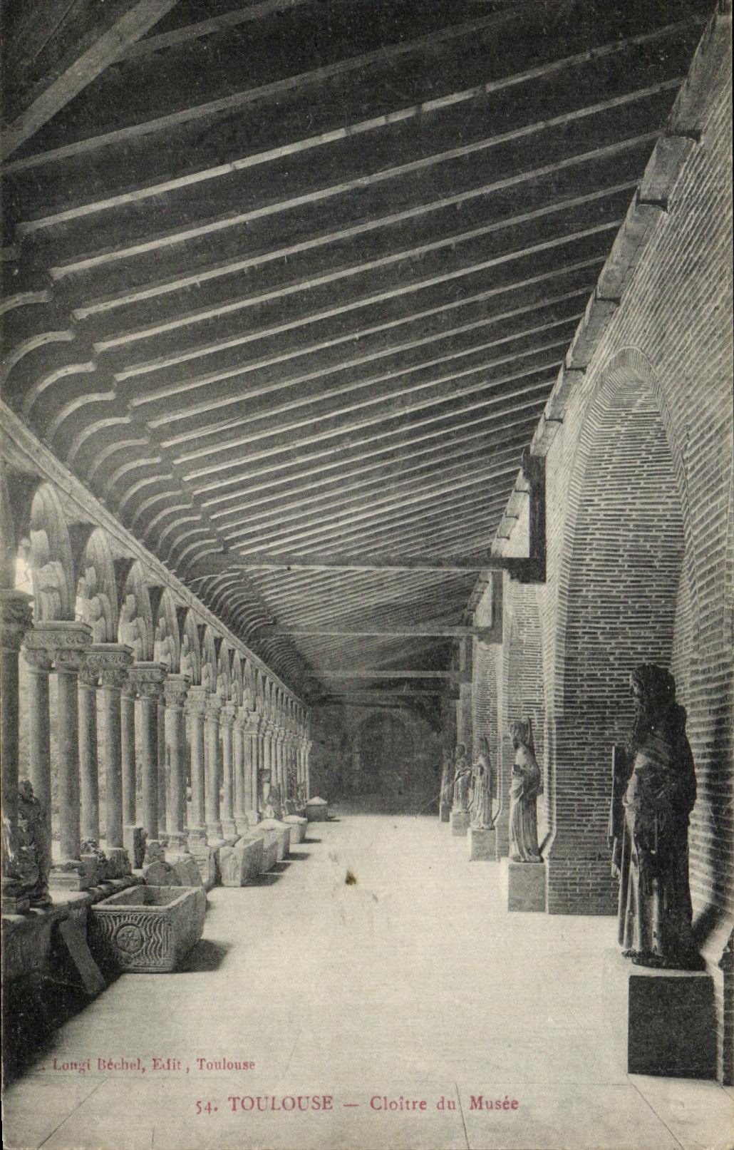 CPA Toulouse Cloitre Du Musee