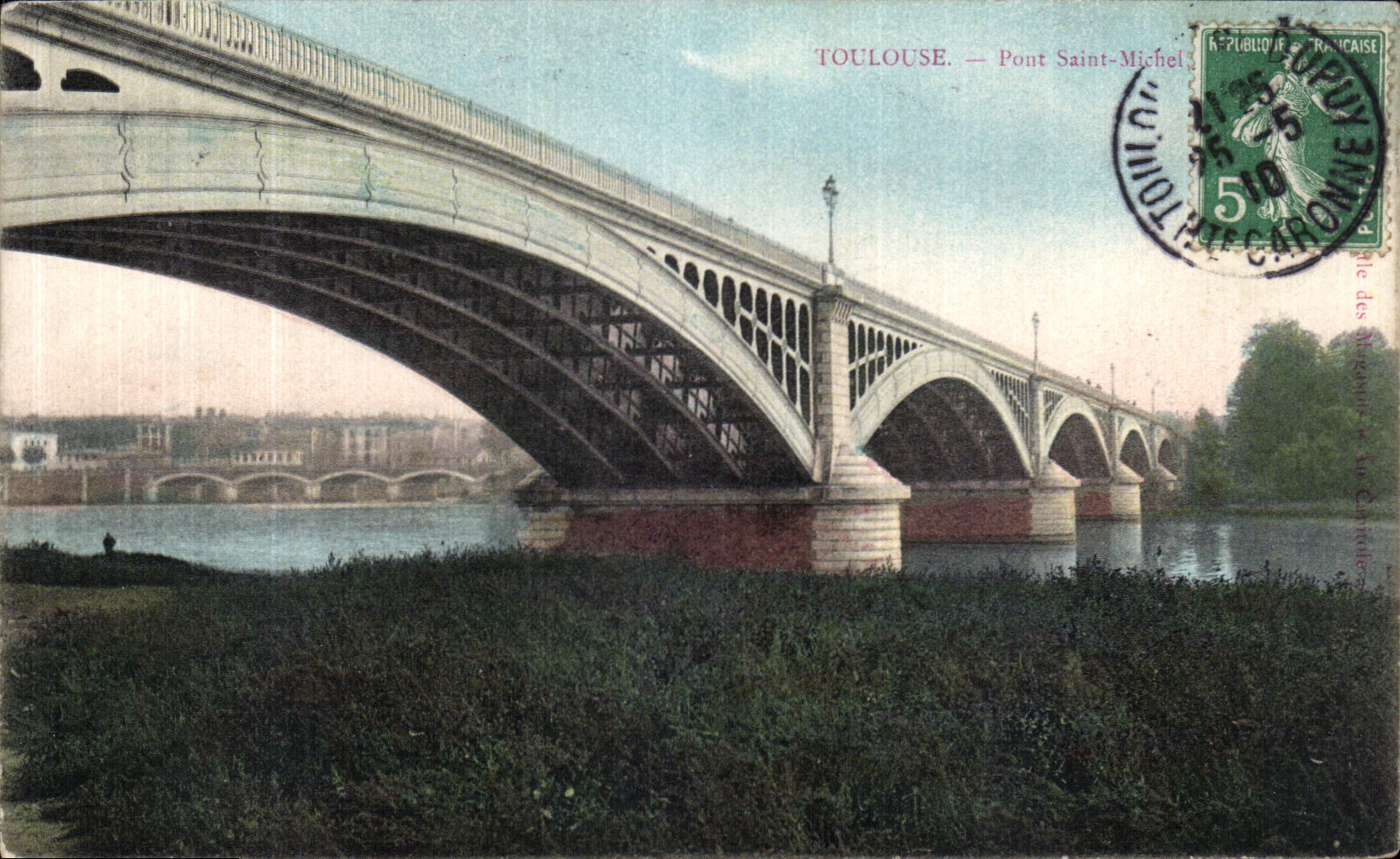 CPA Toulouse Pont saint Michel