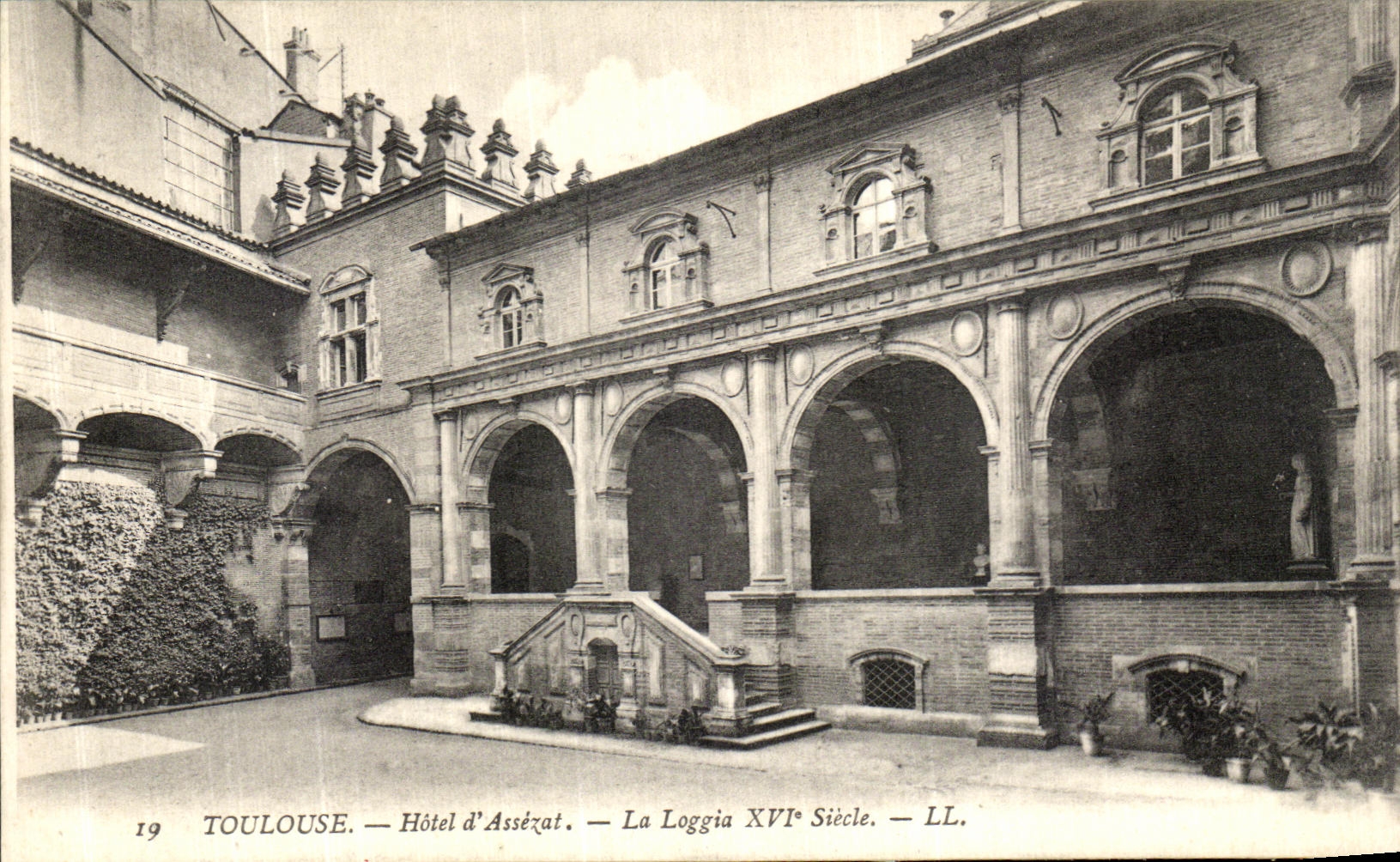CPA Toulouse Hotel D Assezat La loggia