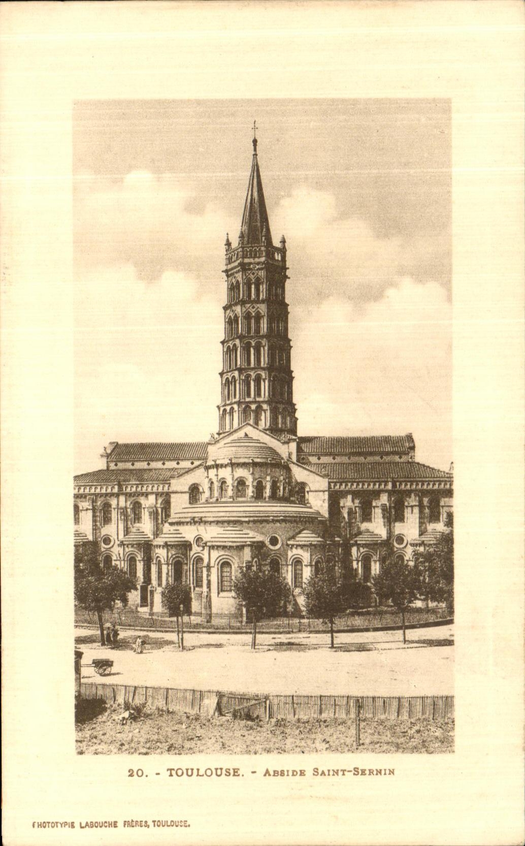 CPA Toulouse Abside Saint Sernin 