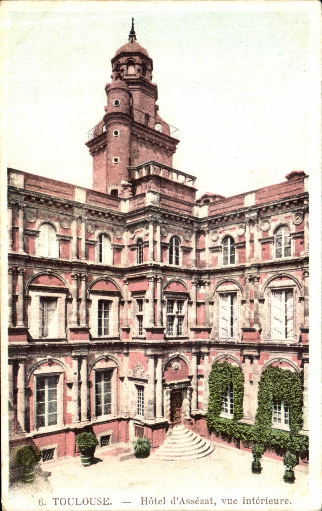 CPA Toulouse Hotel d Assezat Vue Interieure