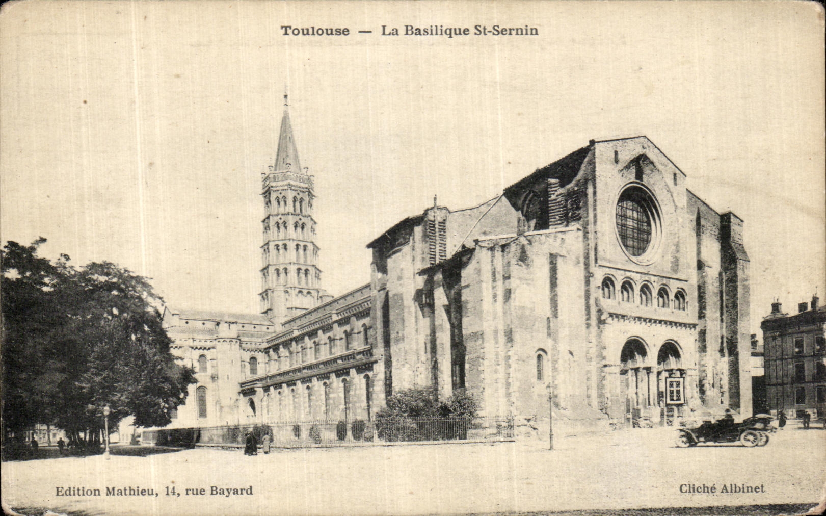 CPA Toulouse La Basilique St Sernin