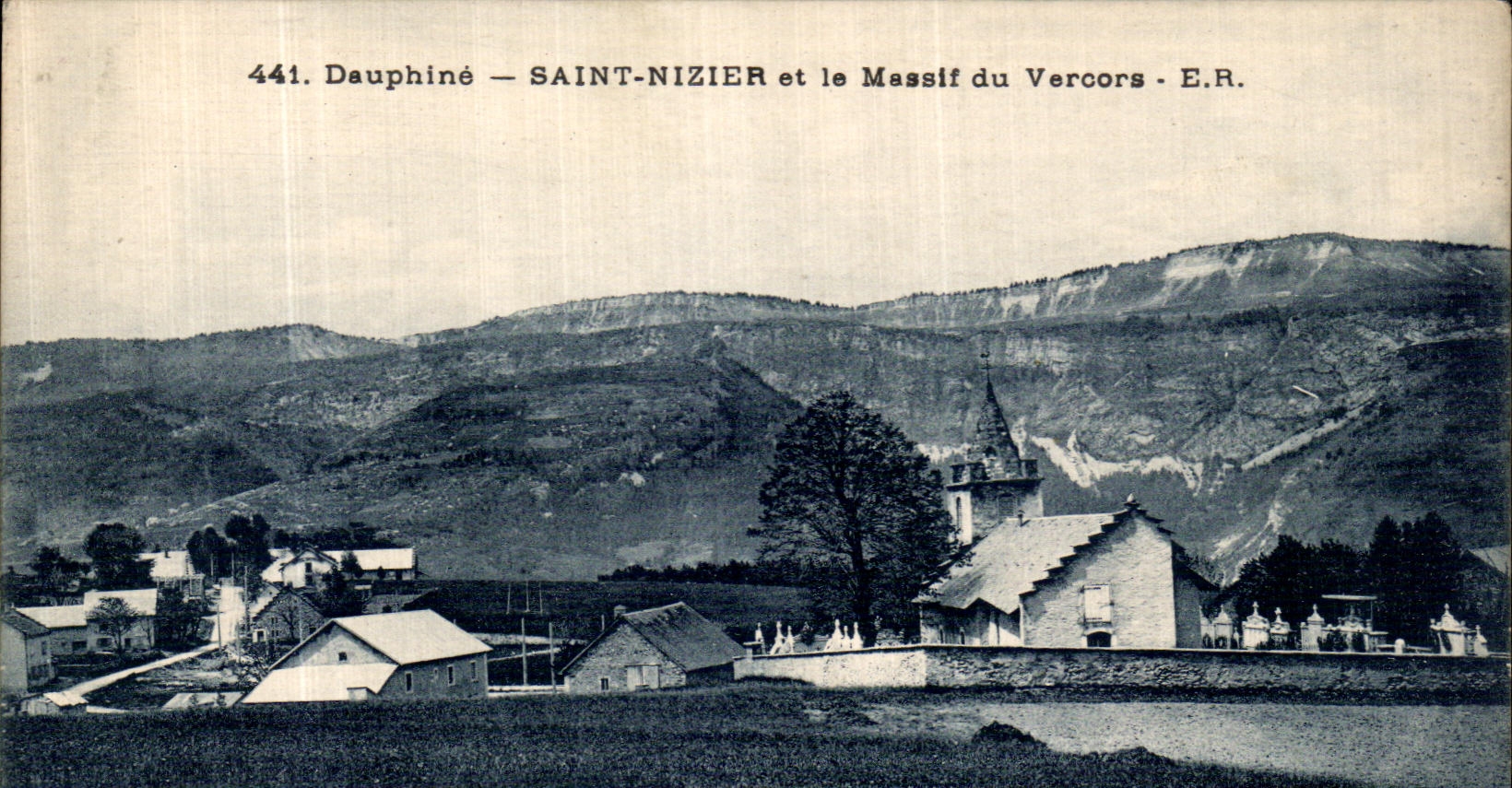 CPA Dauphine Saint Nizier et le Massif du Vercors