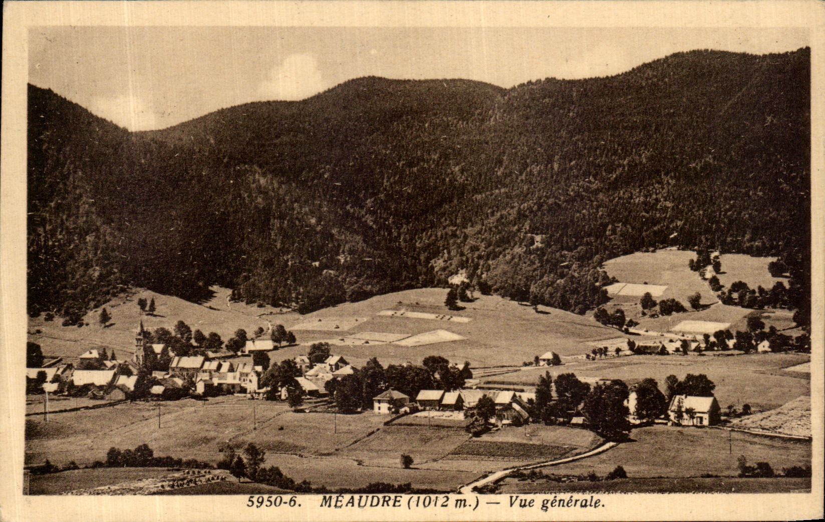 CPA Meaudre Vue Generale