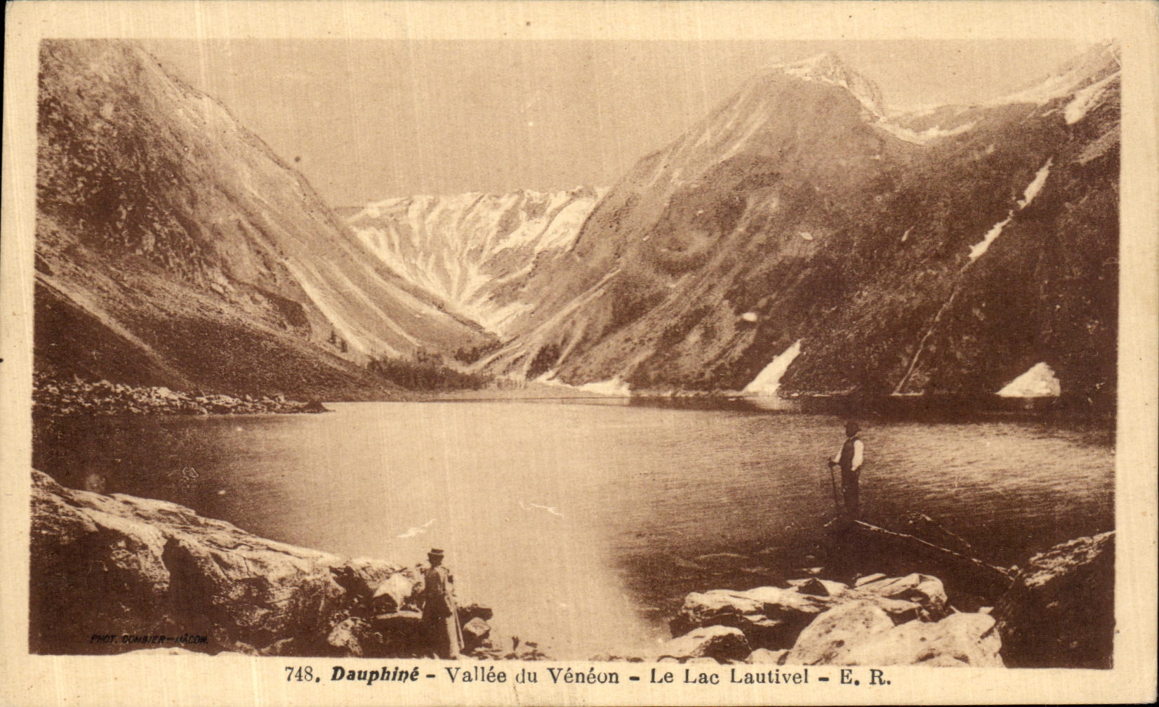 CPA Dauphine Vallee du Veneon Le Lac Lautivel