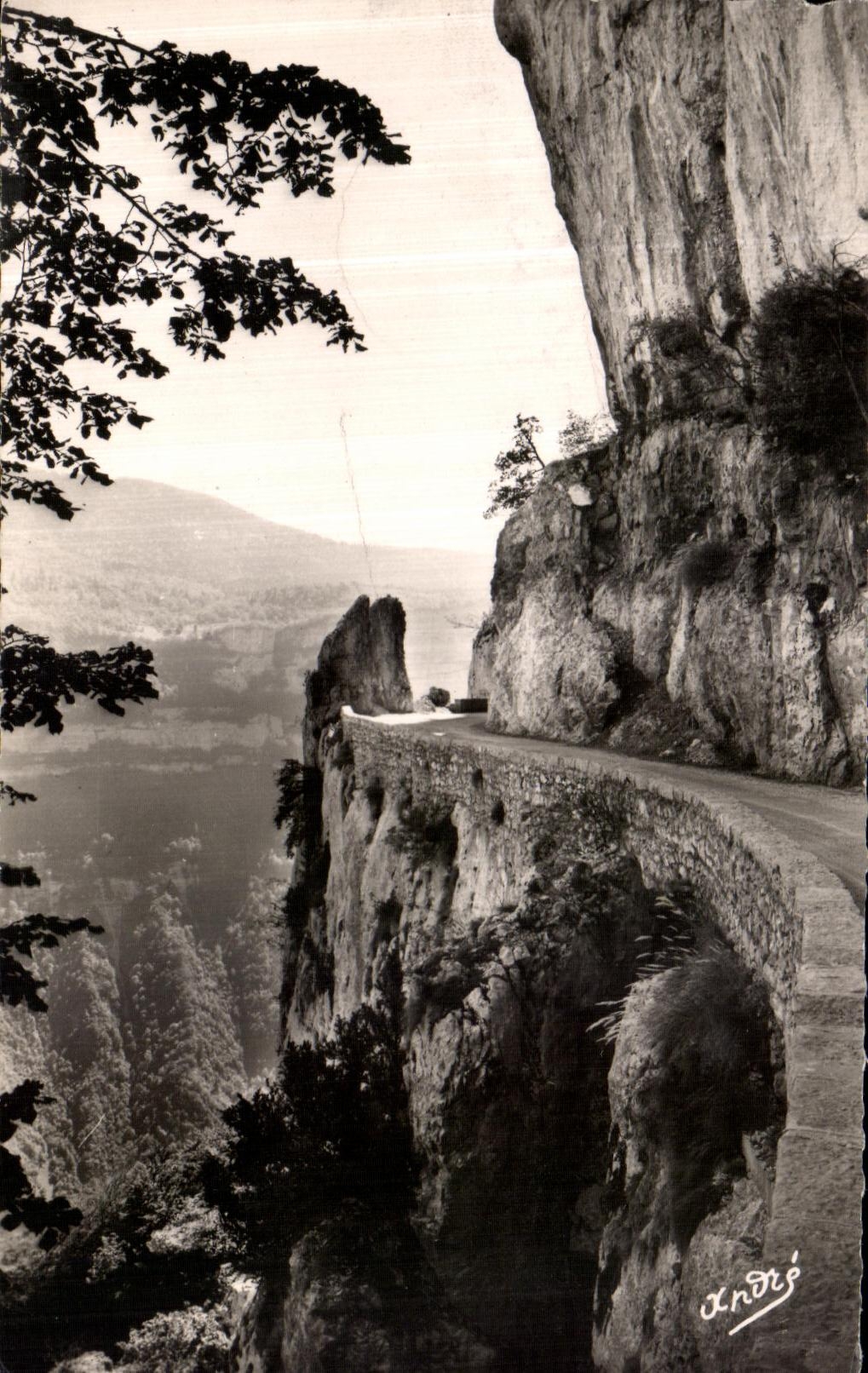 CPA Le Royans Route de Combe Laval