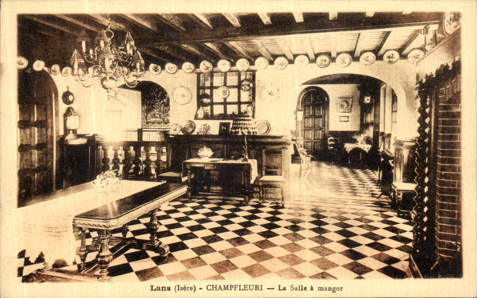 CPA Lans Champfleuri La Salle a manger