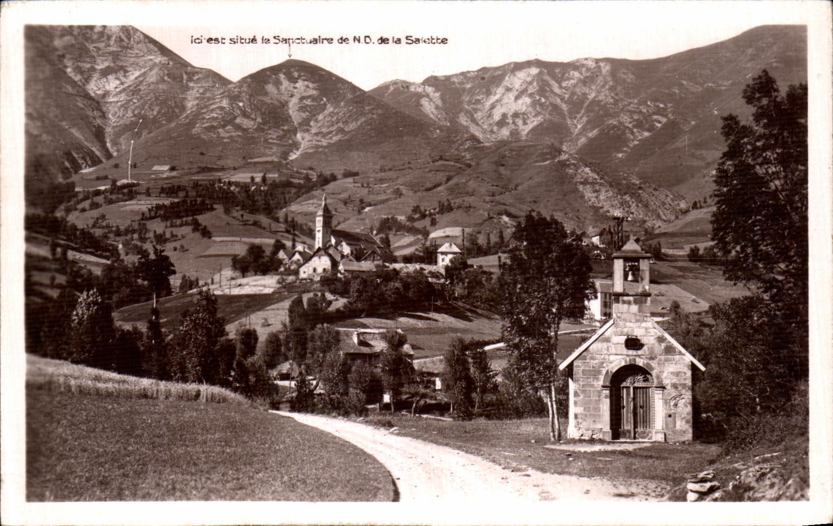 CPA Sanctuaire de Nd de la Salette