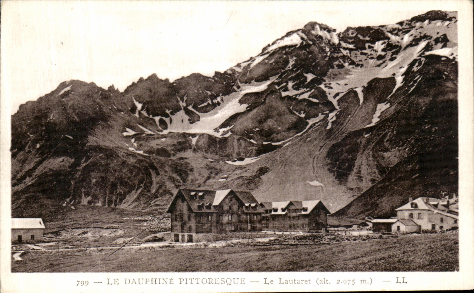 CPA Le Dauphine Pittoresque Le Lautaret