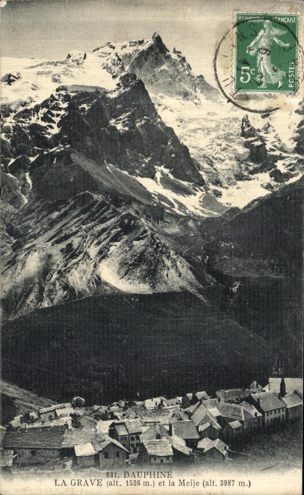 CPA Le Dauphine la Grave et la Meije