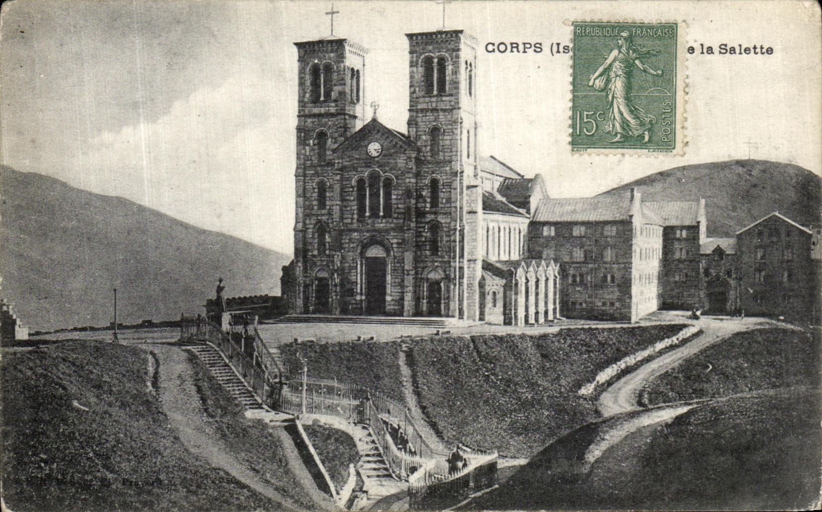 VINTAGE POSTCARD Body ND of Salette