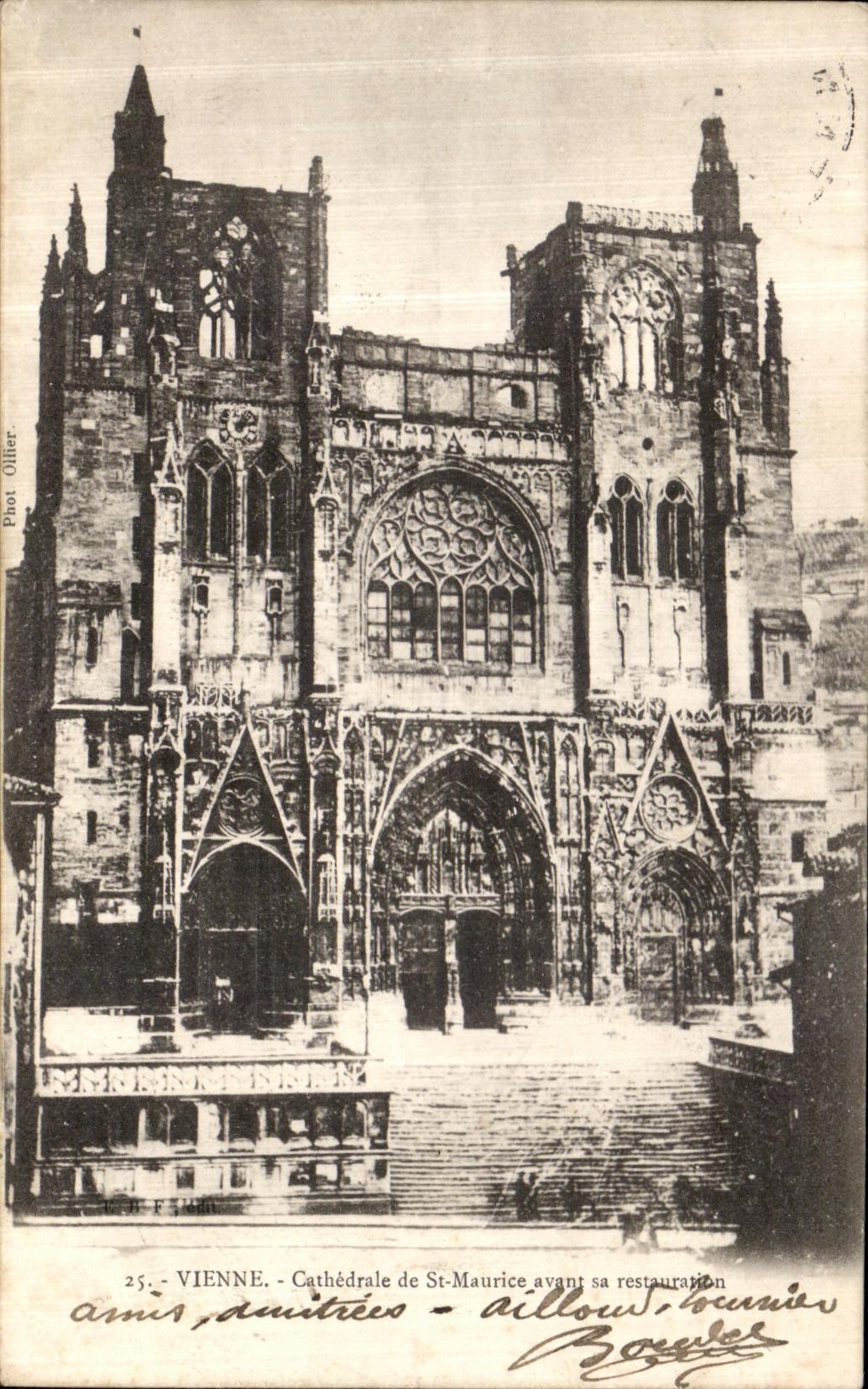 CPA Vienne Cathedrale de St Maurice avant sa restauration