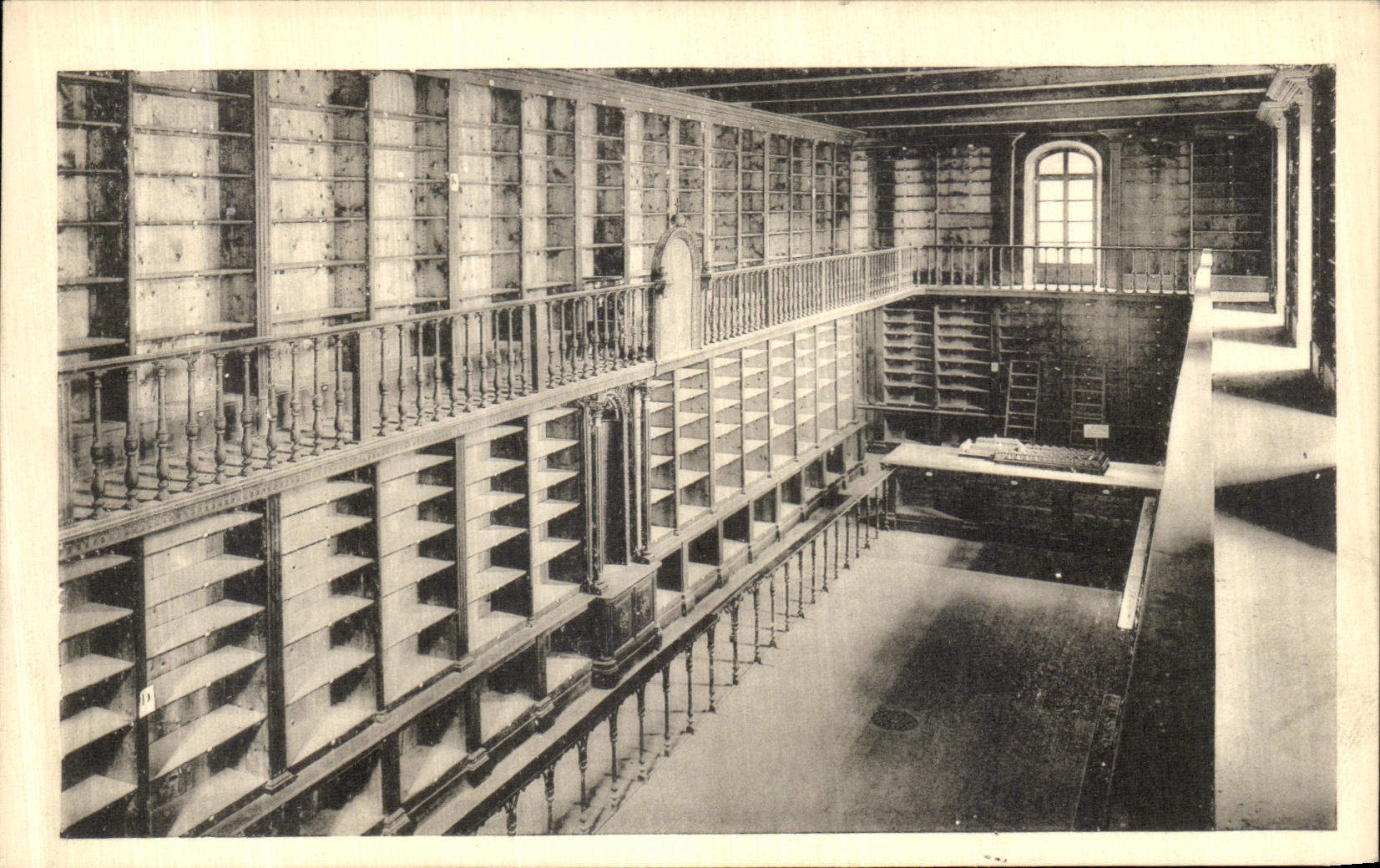 CPA Monastere de la Grande Chartreuse Bibliotheque