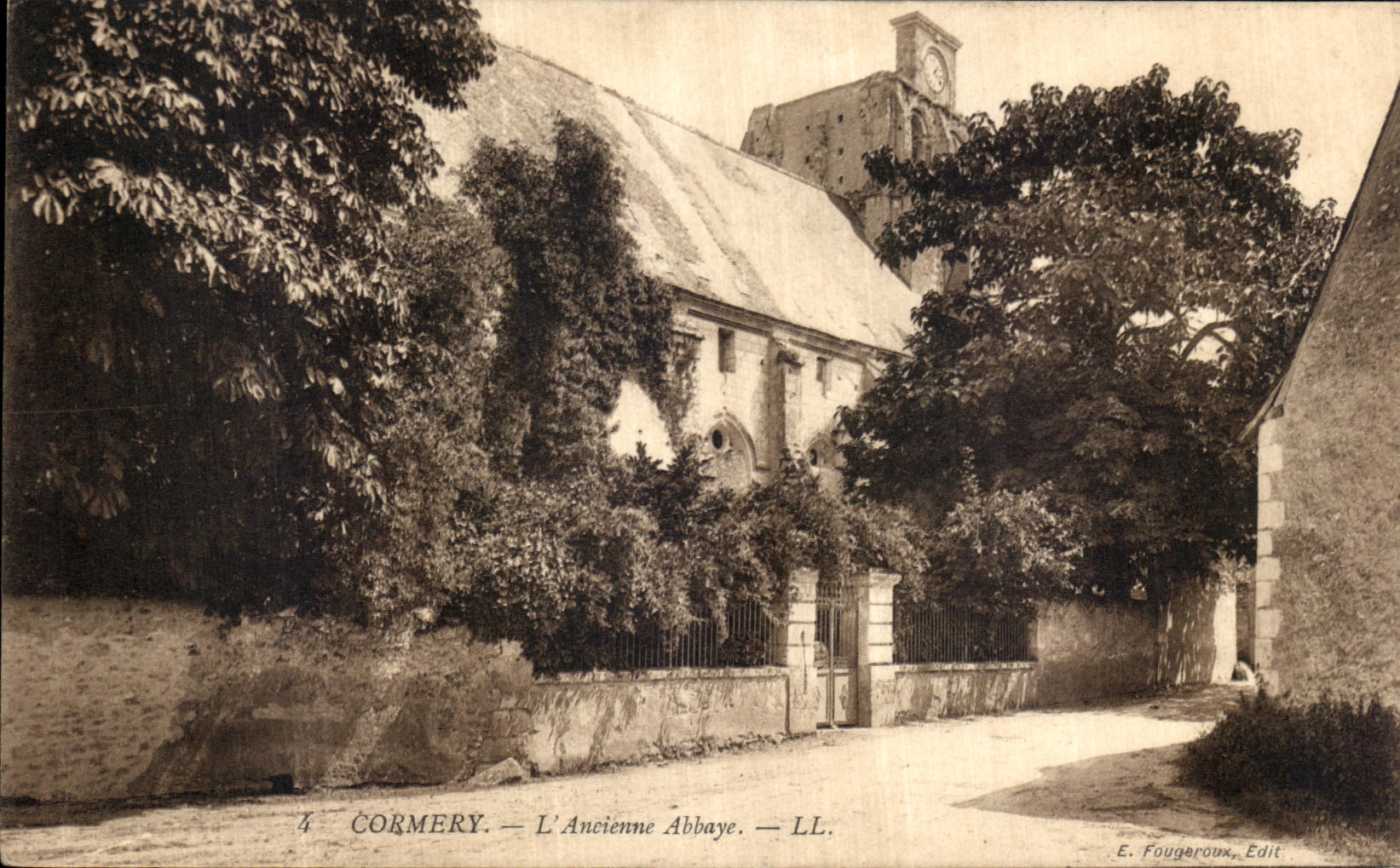 CPA Cormery L Ancienne Abbaye