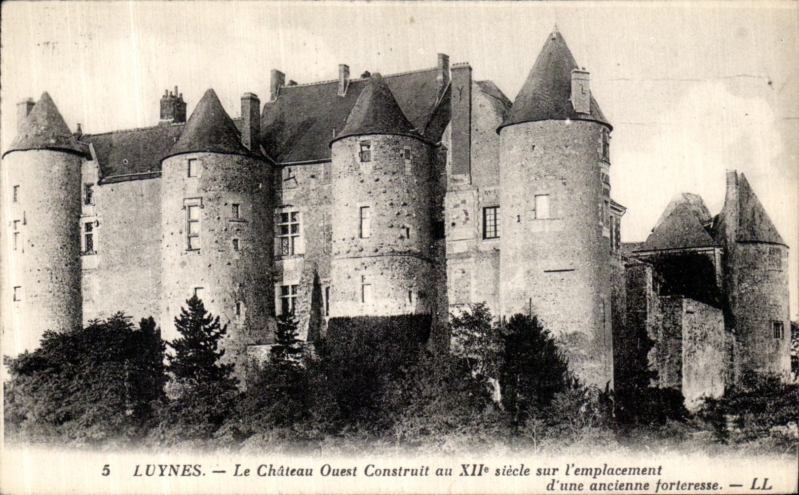 CPA Luynes Le Chateau Ouest