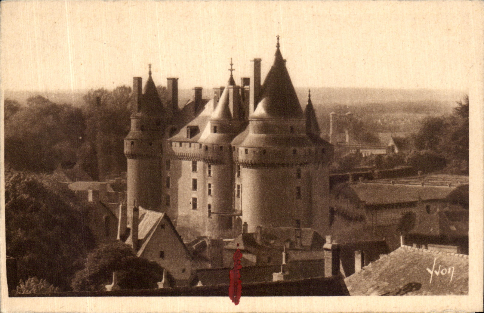 CPA Langeais Les Chateaux De la Loire 