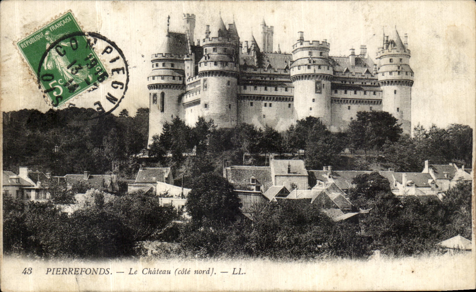 CPA Le Chateau Pierrefonds 