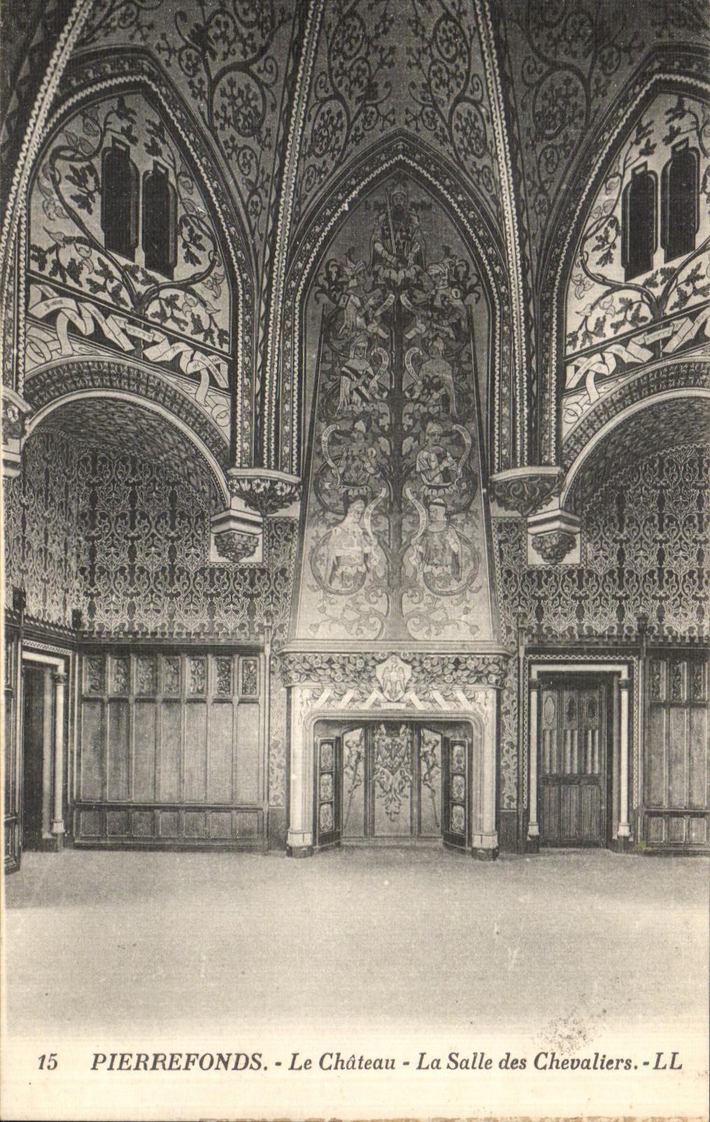 CPA Pierrefonds Le Chateau La Salle des Chevaliers