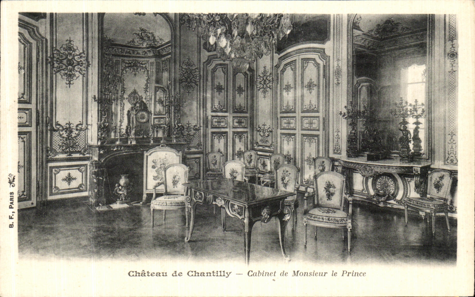 CPA Chateau de Chantilly Cabinet de Monsieur le Prince