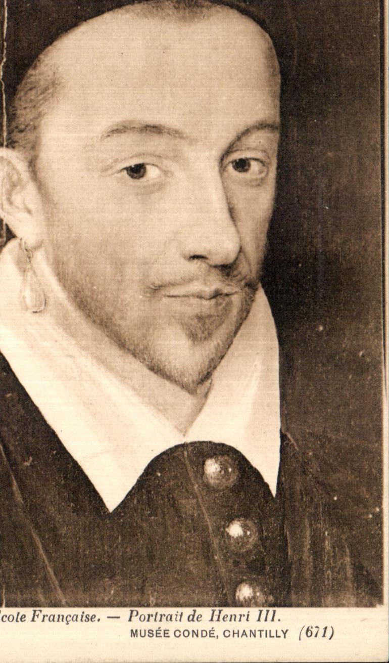 CPA Chantilly Cote Francaise Portrait de Henri III Musee Conde