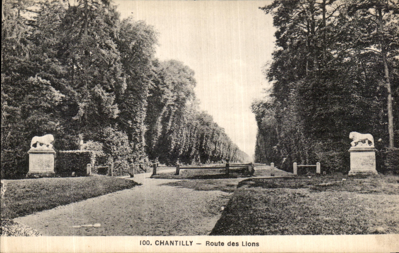 CPA Chantilly Route des Lions