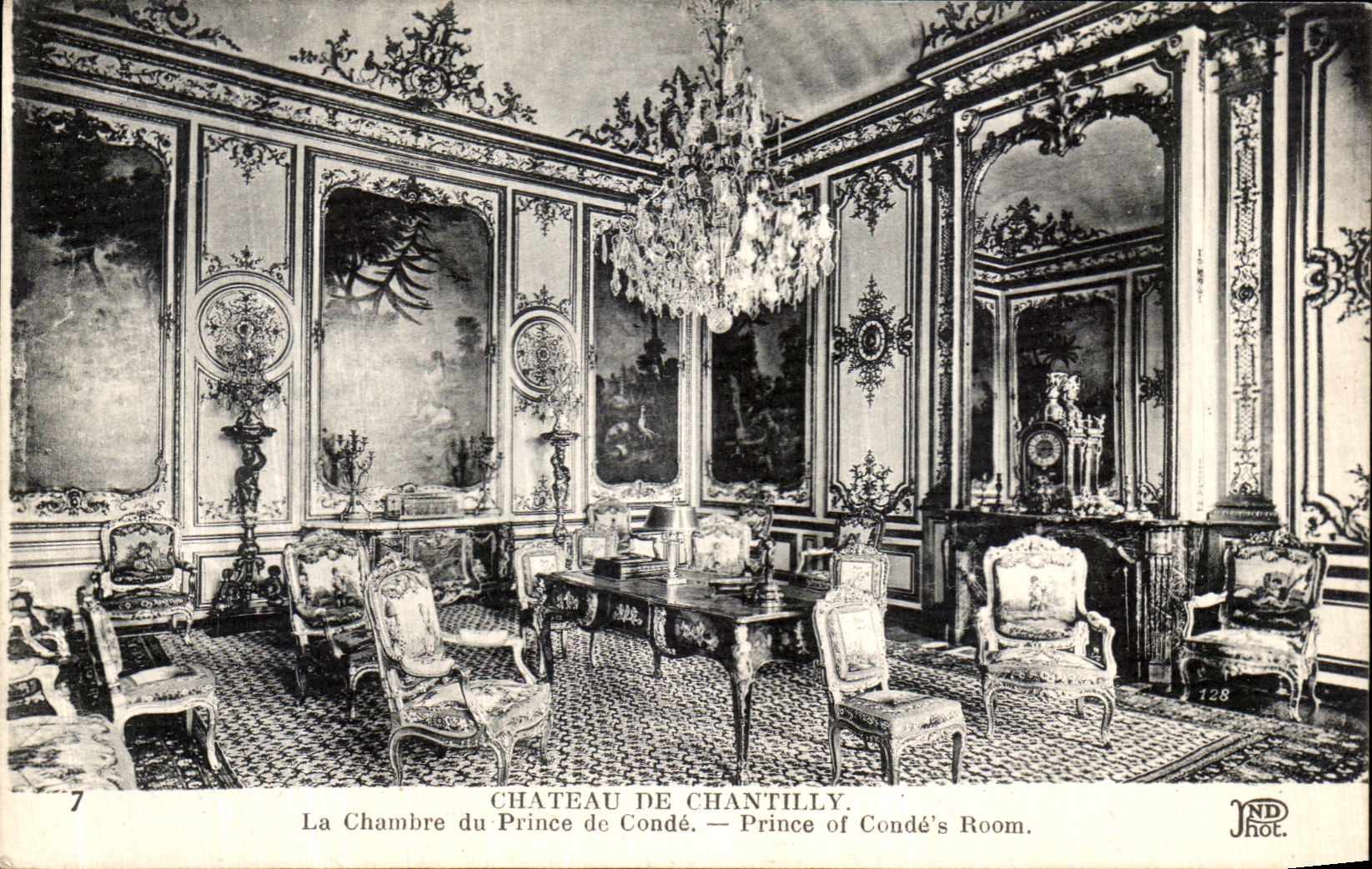CPA Chateau De Chantilly La Chambre du Prince de Conde