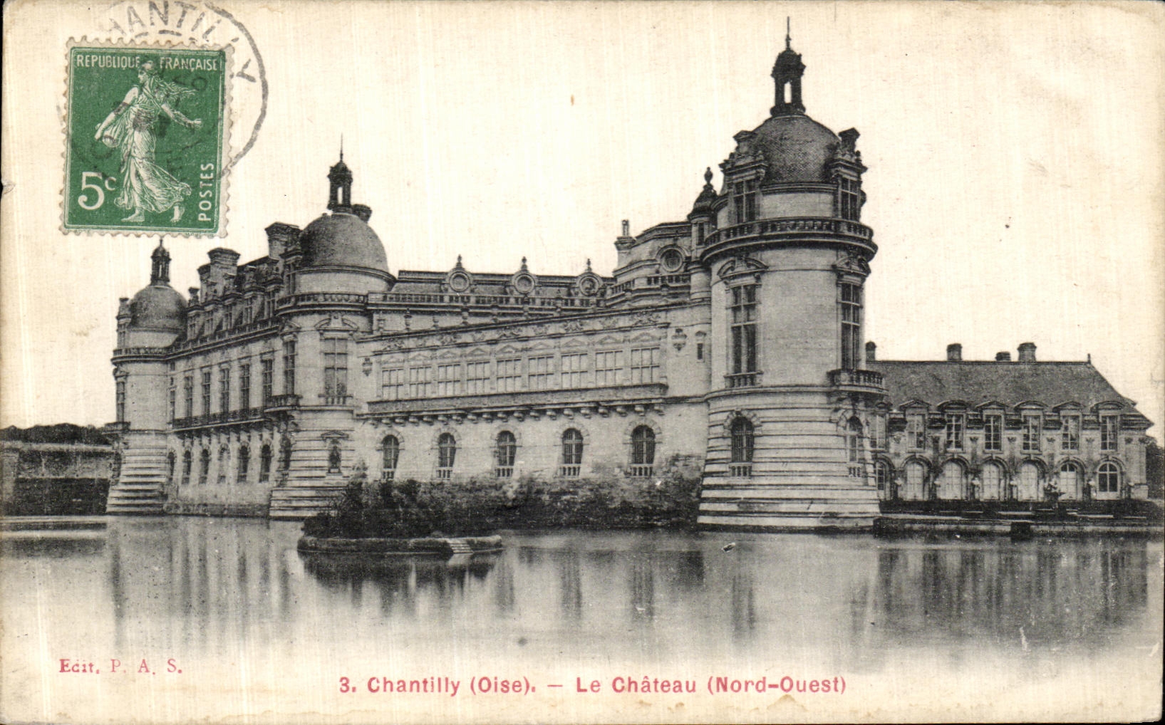 CPA Chantilly Le Chateau Sud Quest