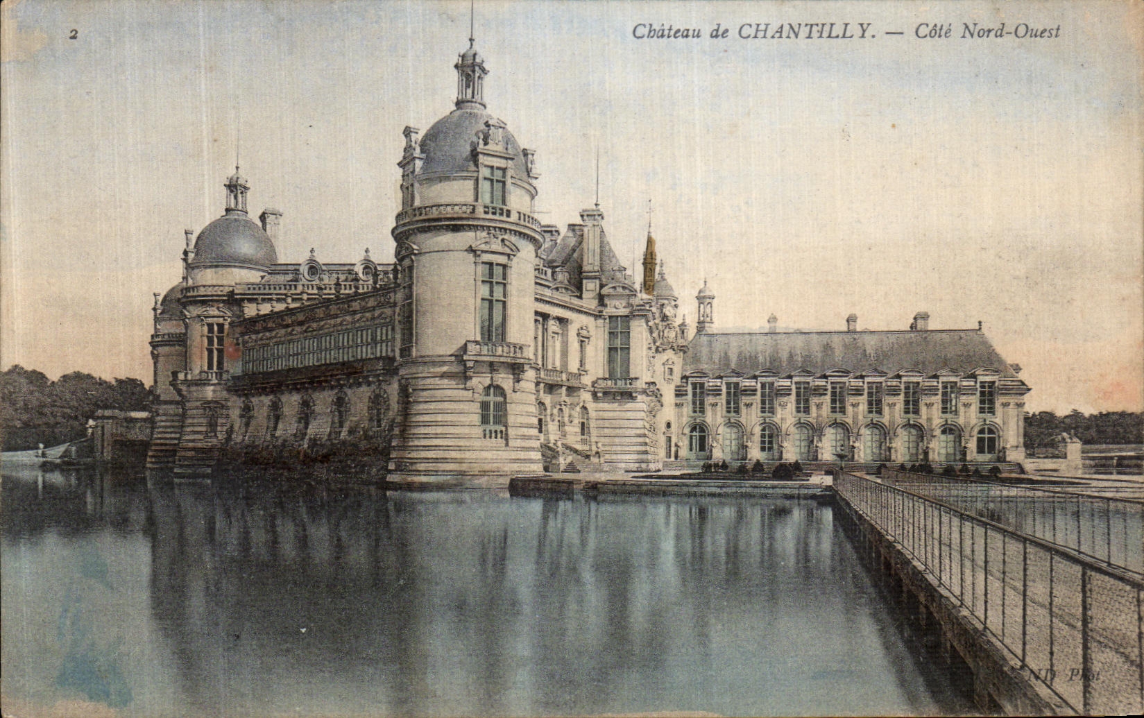 CPA Chateau de Chantilly Cote Sud Ouest