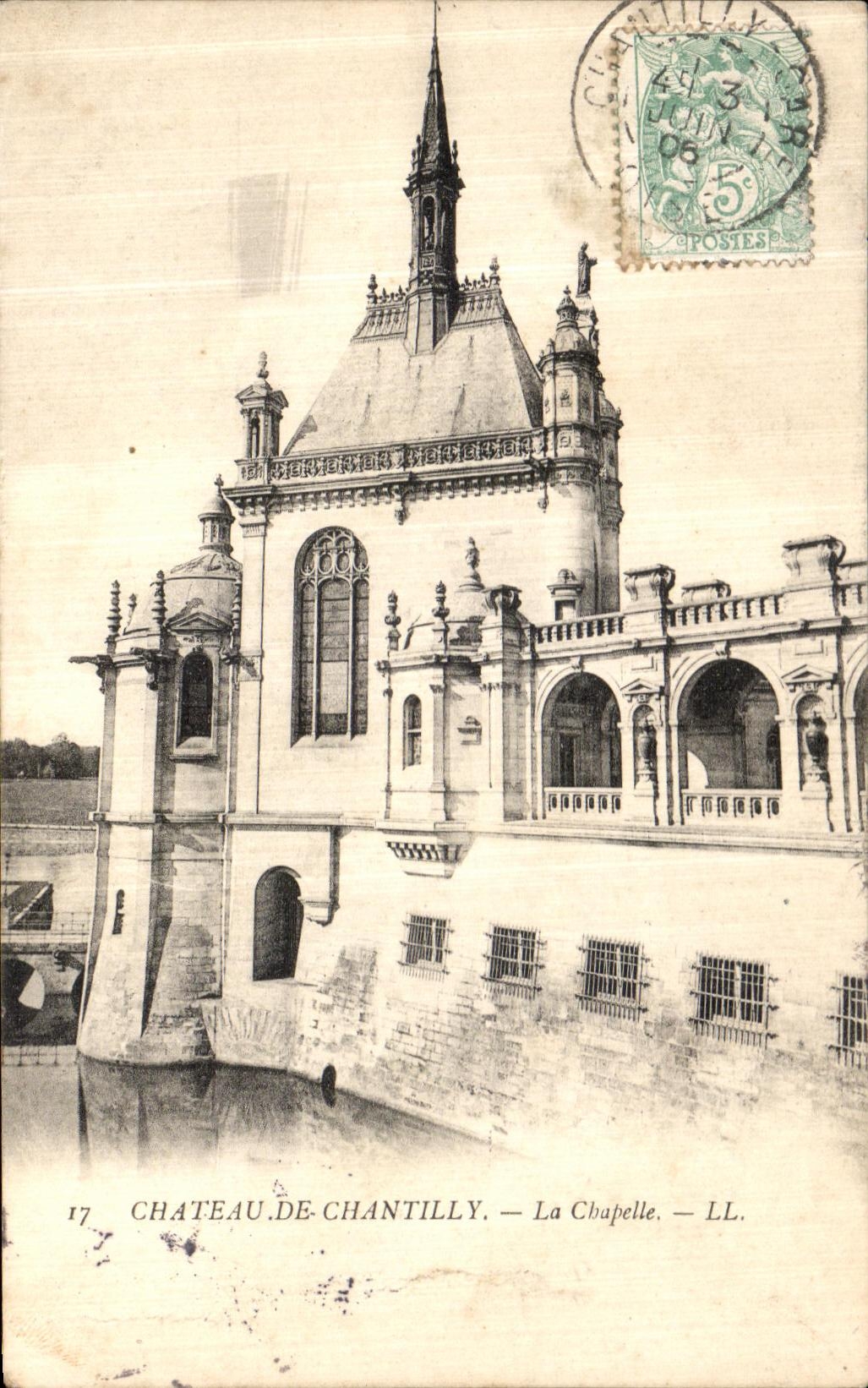 CPA Chantilly Chateau De La Chapelle