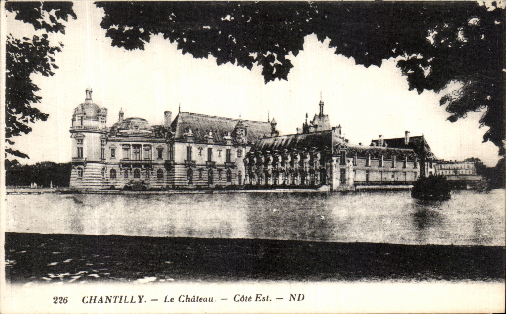 CPA Chantilly Le Chateau Cote Est