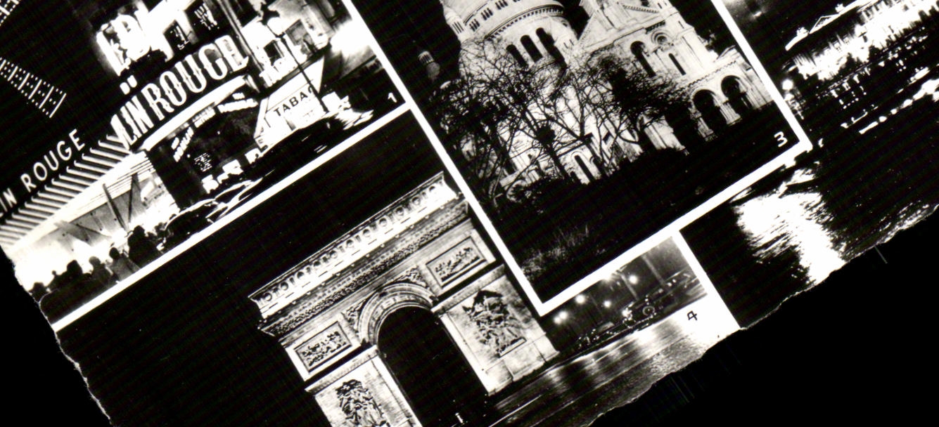 CPSM Paris the Moulin Rouge Night Operated Sacring Heart Arc de Triomphe L Concorde star
