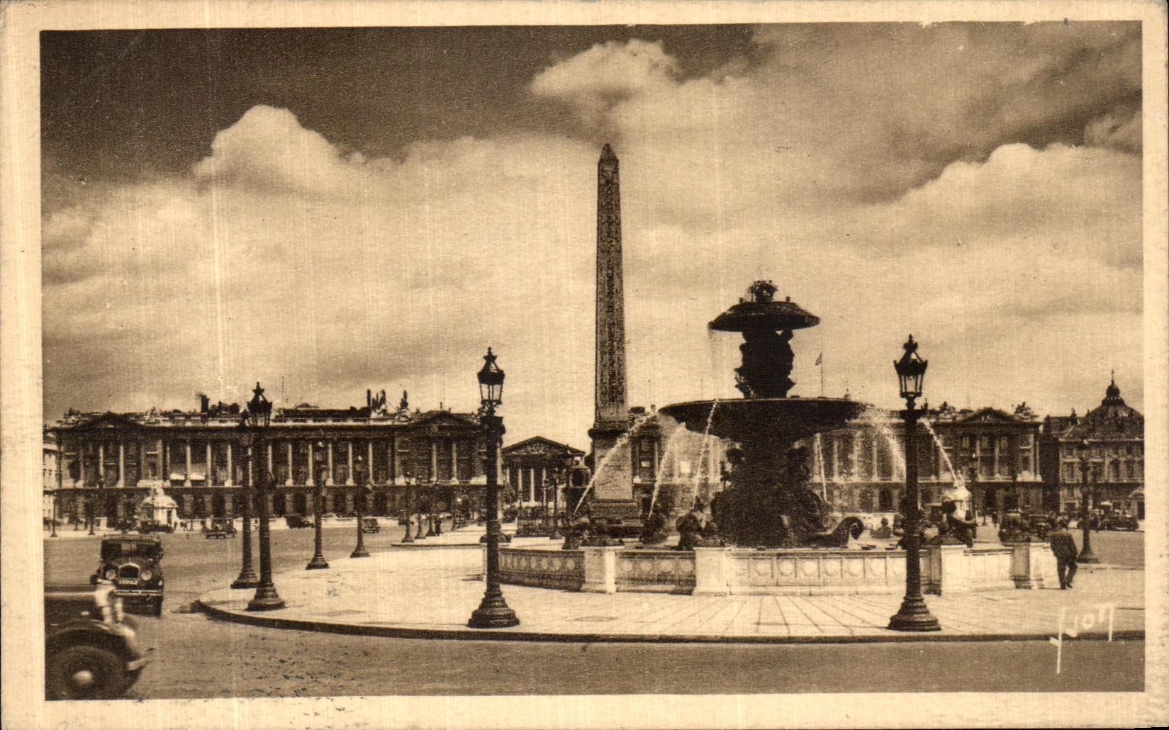 CPA Paris En Flanant Place de la Cascade 