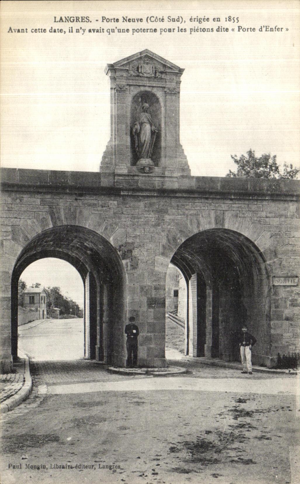 La POSTAL Langres de la VENDIMIA lleva la nueva parte meridional