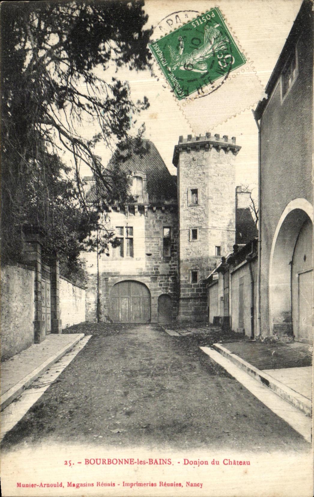 CPA Bourbonne les Bains Donjon du Chateau