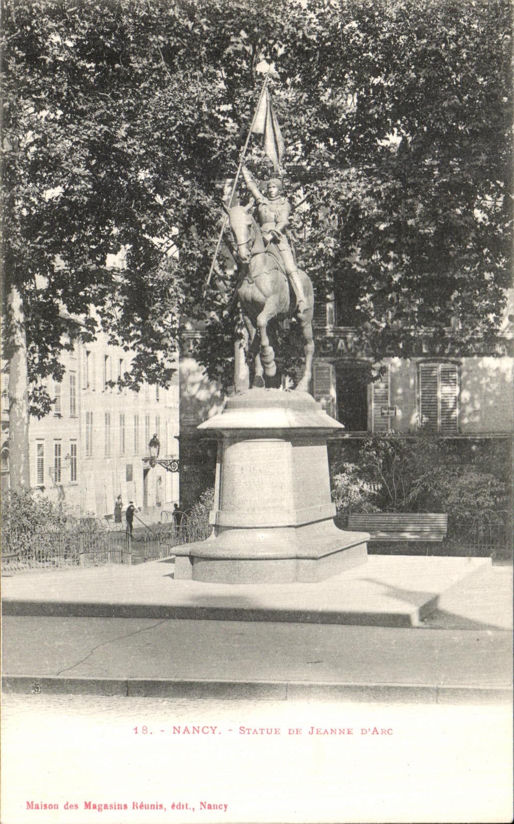 CPA Nancy Statue de Jeanne d Arc
