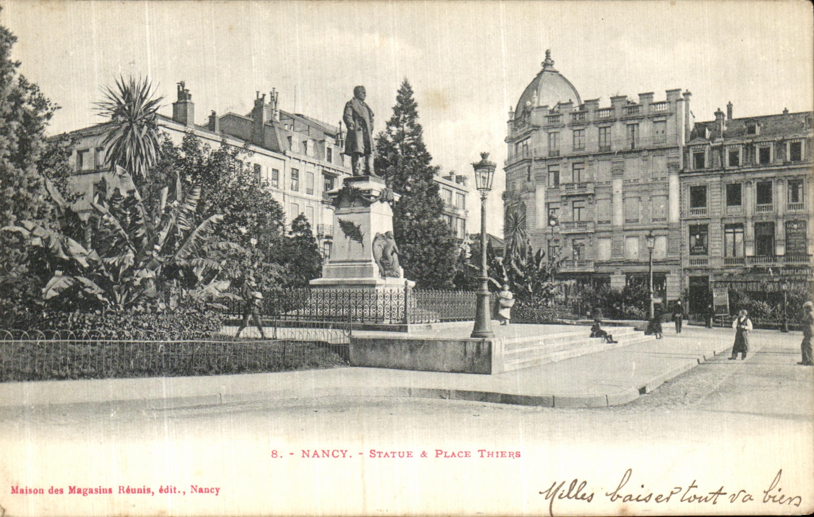 CPA Nancy Statue Place Thiers
