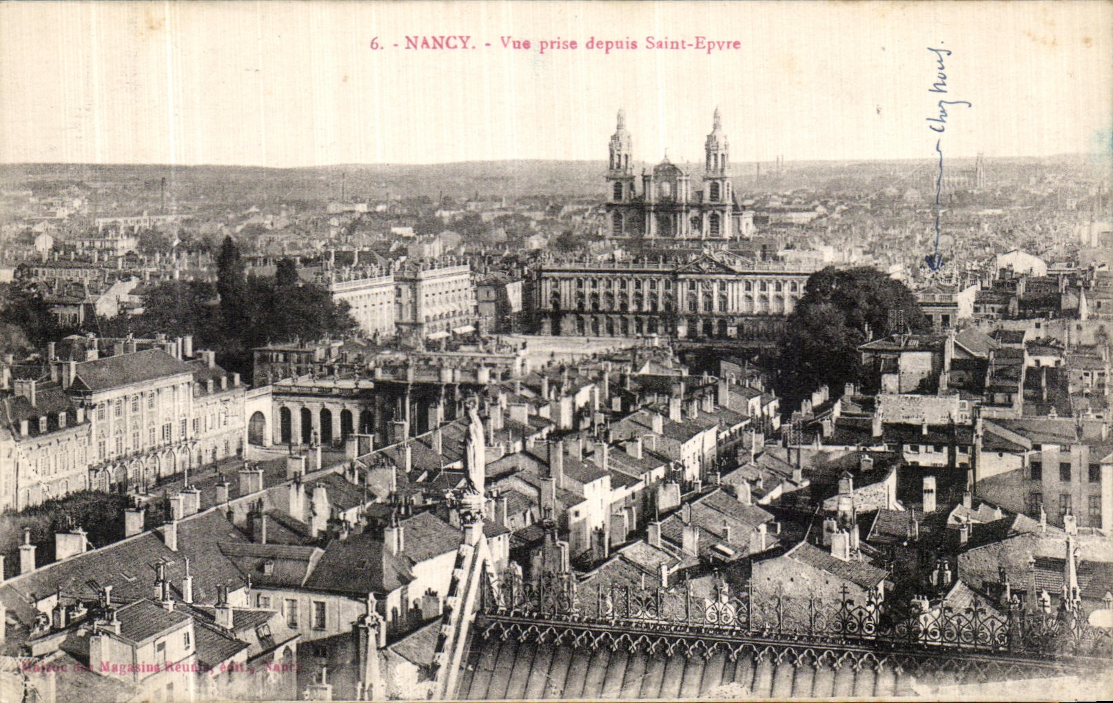 CPA Nancy Vue Prise depuis Saint Epvre 