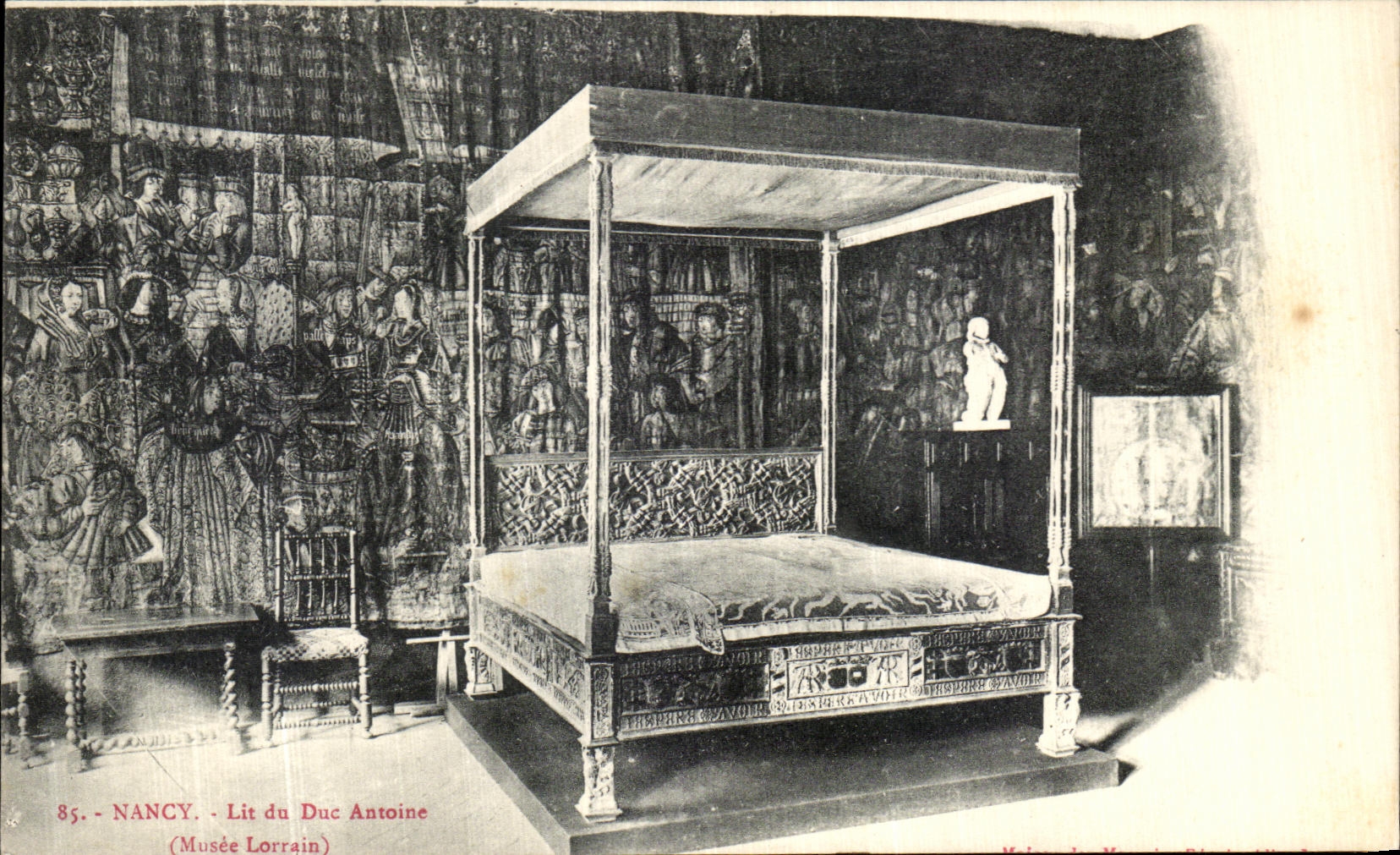 CPA Nancy Lit du Duc Antoine Musee Lorrain