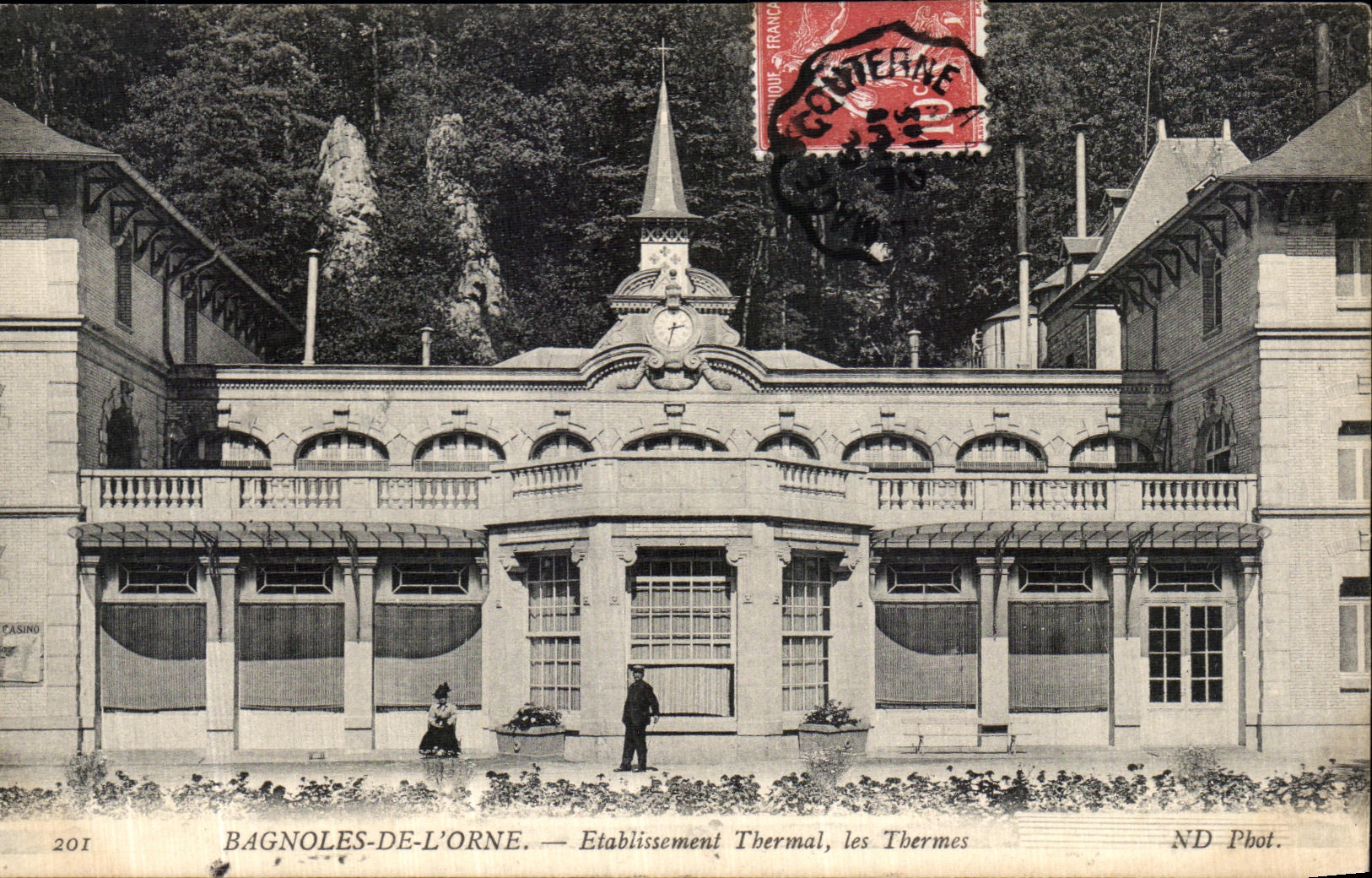 CPA Bagnoles De L Orne Etablissement Thermal les Thermes