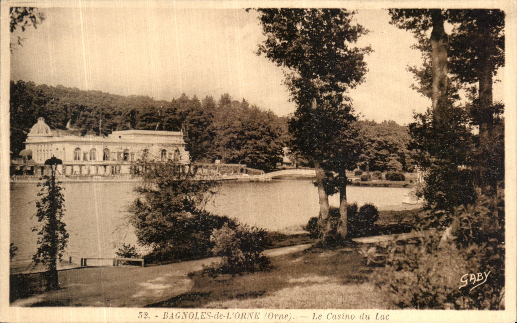 CPA Bagnoles de L Orne Le Casino du Lac 